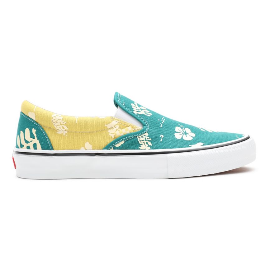 Vans Skate Aloha Slip-On Turquesa | VN630G4HY47