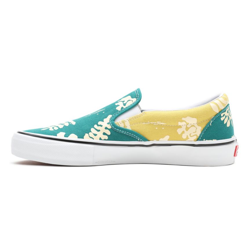 Vans Skate Aloha Slip-On Turquesa | VN630G4HY47