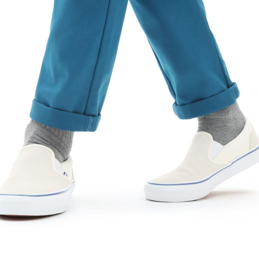 Vans Skate Slip-On Blancas | VN524Y3LX59