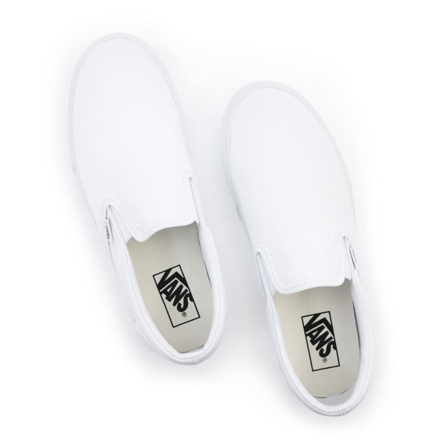 Vans Slip-On Plataforma Blancas | VN214J5PP25