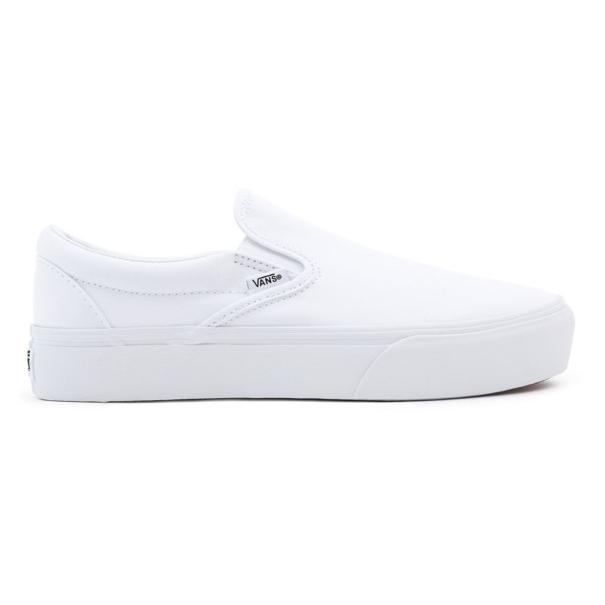 Vans Slip-On Plataforma Blancas | VN214J5PP25