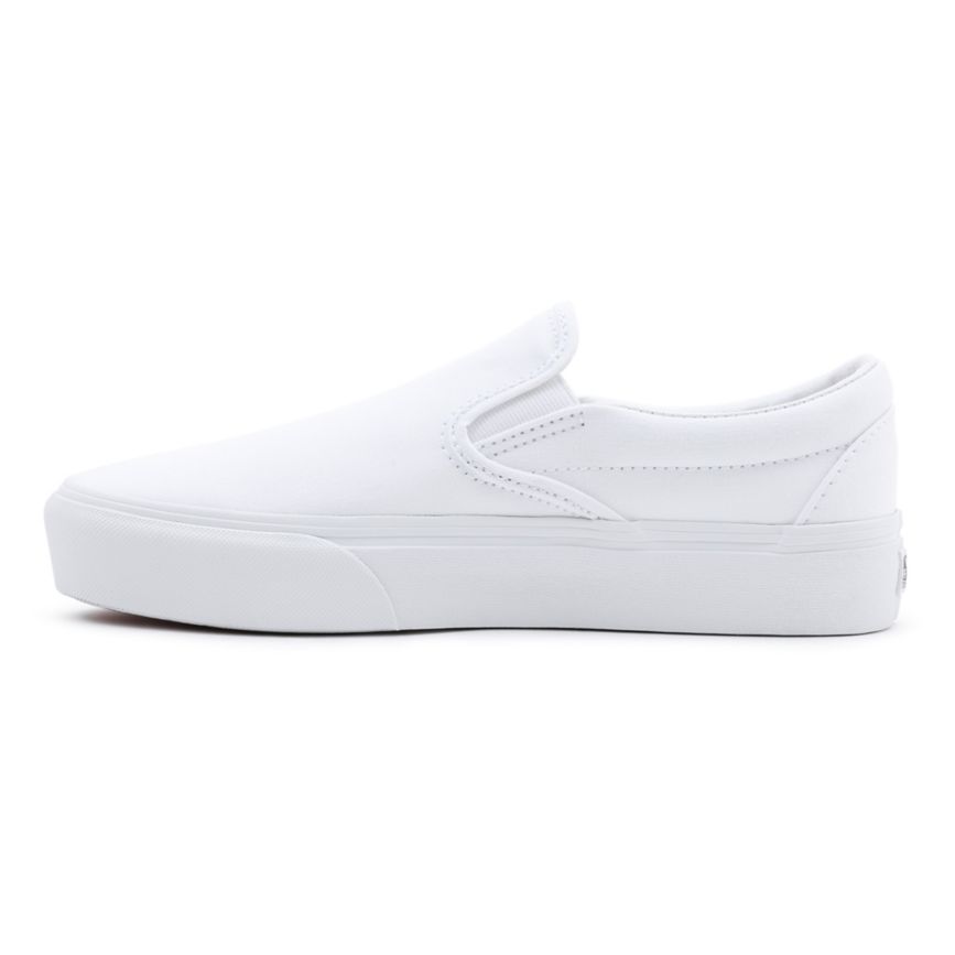 Vans Slip-On Plataforma Blancas | VN214J5PP25