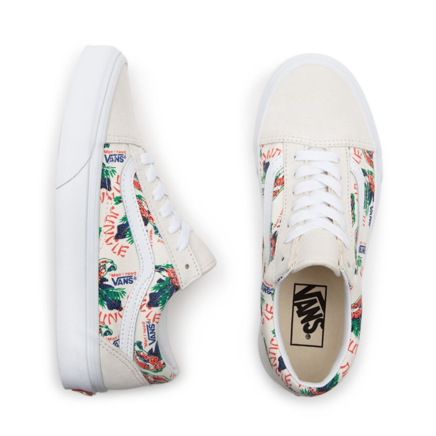 Vans Spring Daze Old Skool Blancas | VN192X5QH15