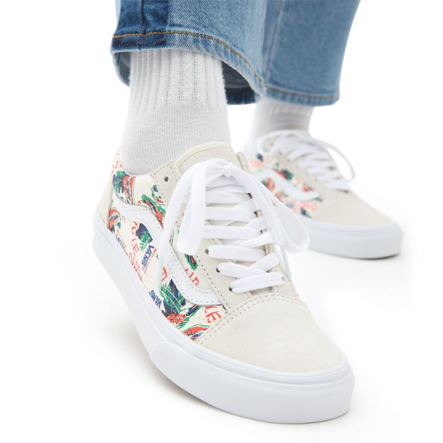 Vans Spring Daze Old Skool Blancas | VN192X5QH15