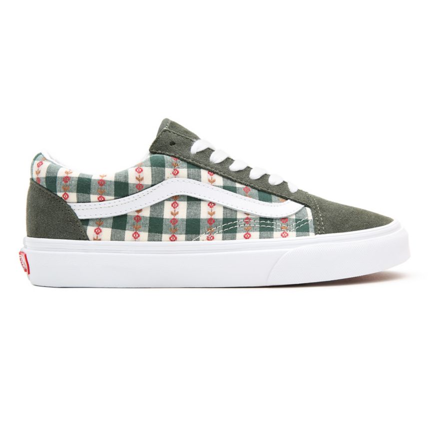 Vans Spring Daze Old Skool Verde Oscuro | VN738Q9FV61