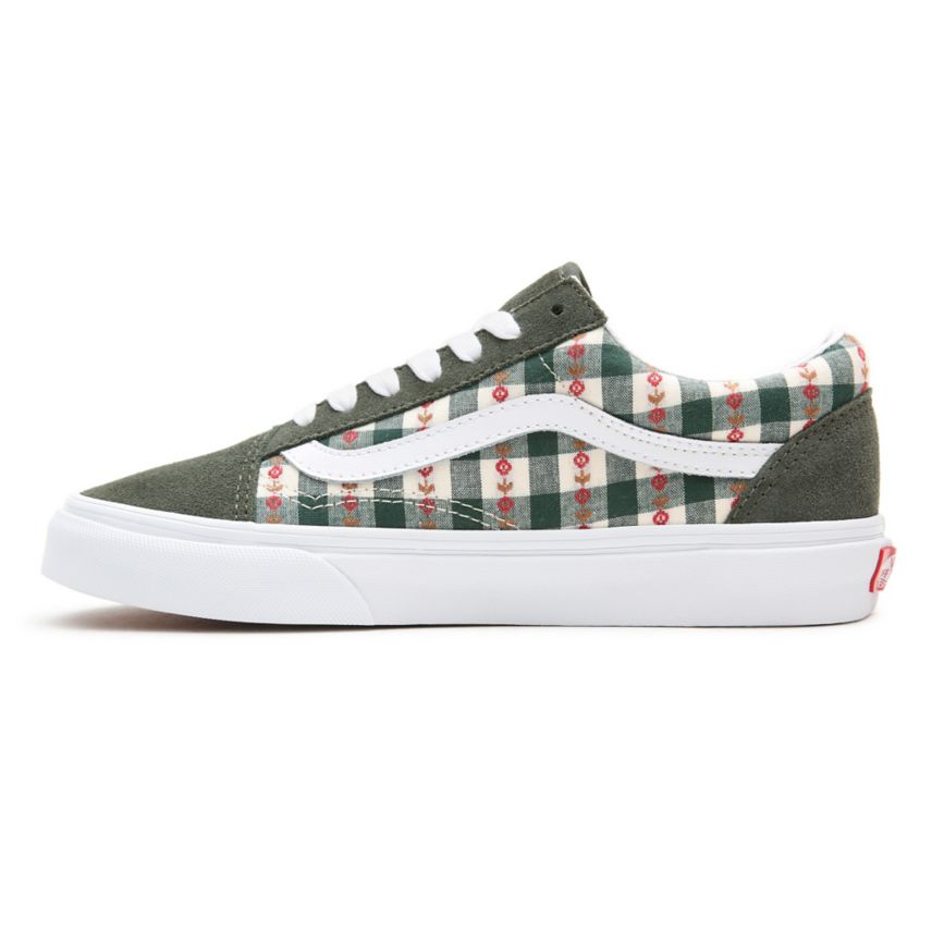 Vans Spring Daze Old Skool Verde Oscuro | VN738Q9FV61