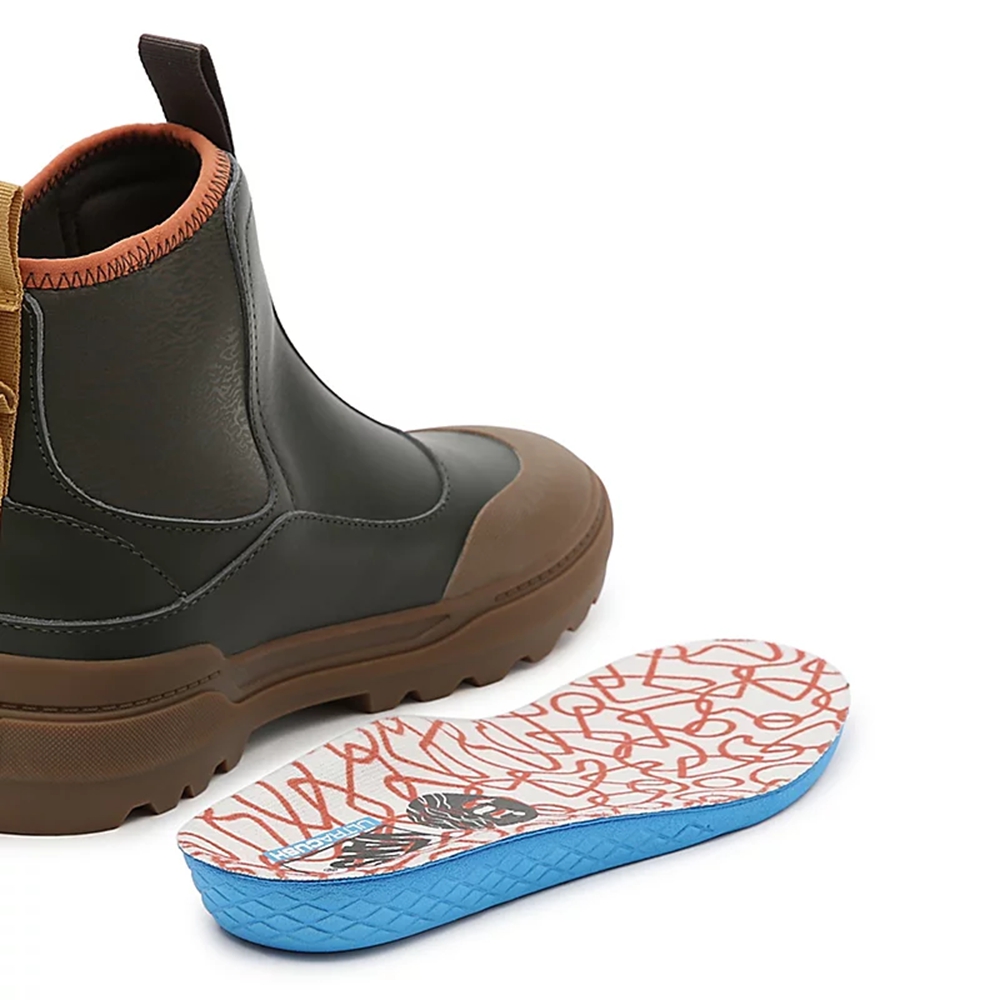 Vans Textured Waves Colfax Boot Verde Oscuro | VN238W5OJ73