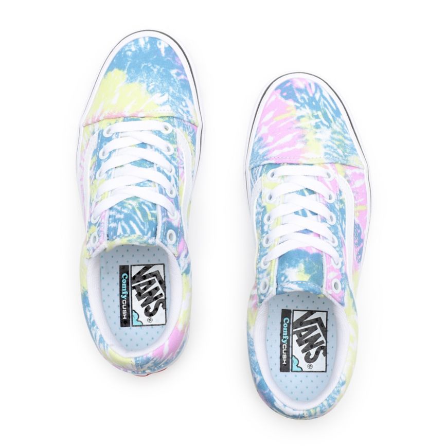 Vans Tie Dye ComfyCush Old Skool Multicolor | VN687Z5GL47