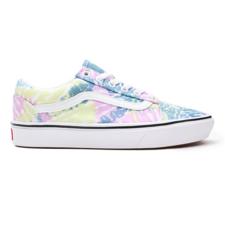 Vans Tie Dye ComfyCush Old Skool Multicolor | VN687Z5GL47