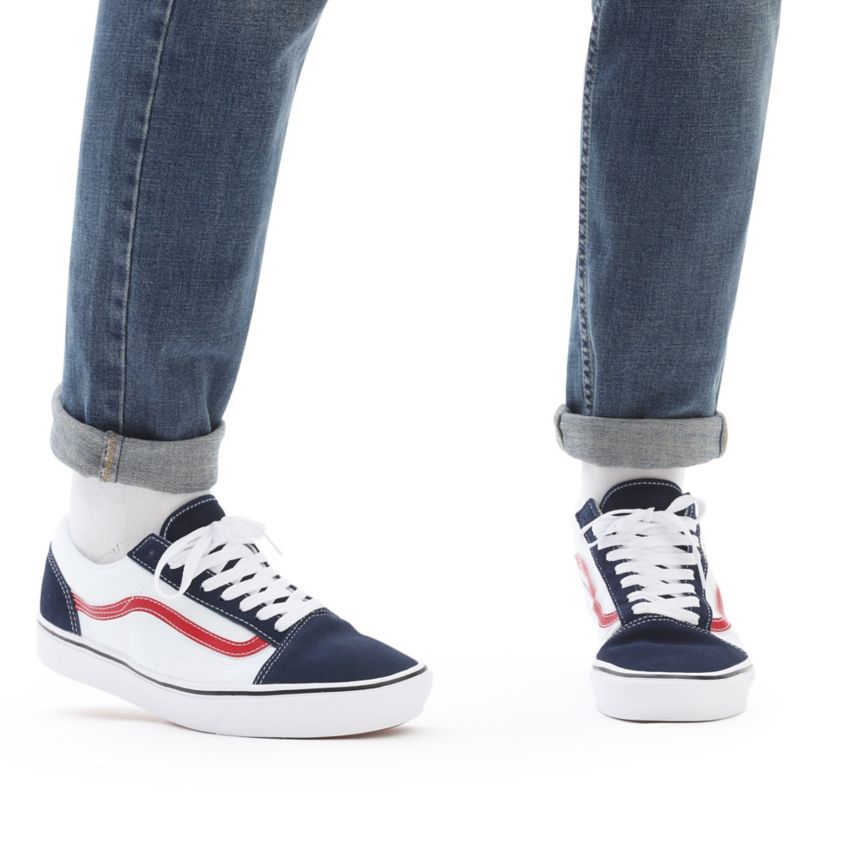 Vans Tri-Tone ComfyCush Old Skool Azul Marino | VN857H4OR05