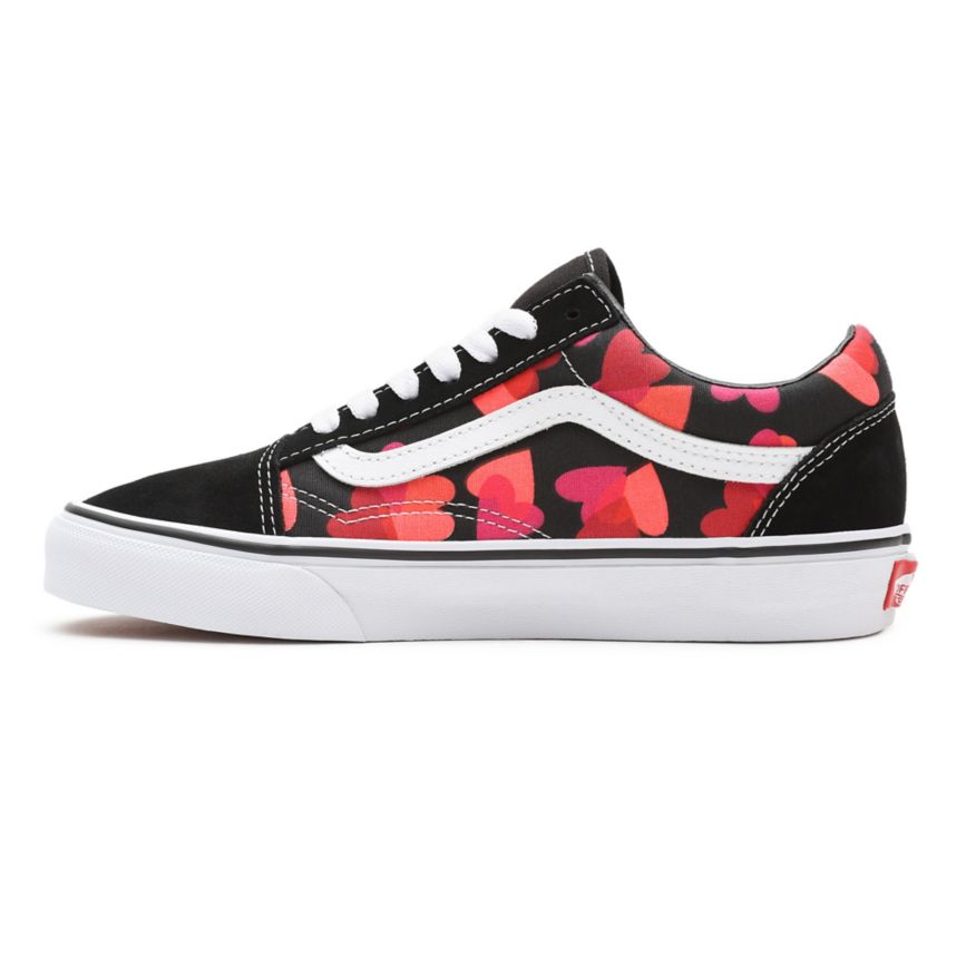 Vans Valentines Hearts Old Skool Negras | VN076T9QA17
