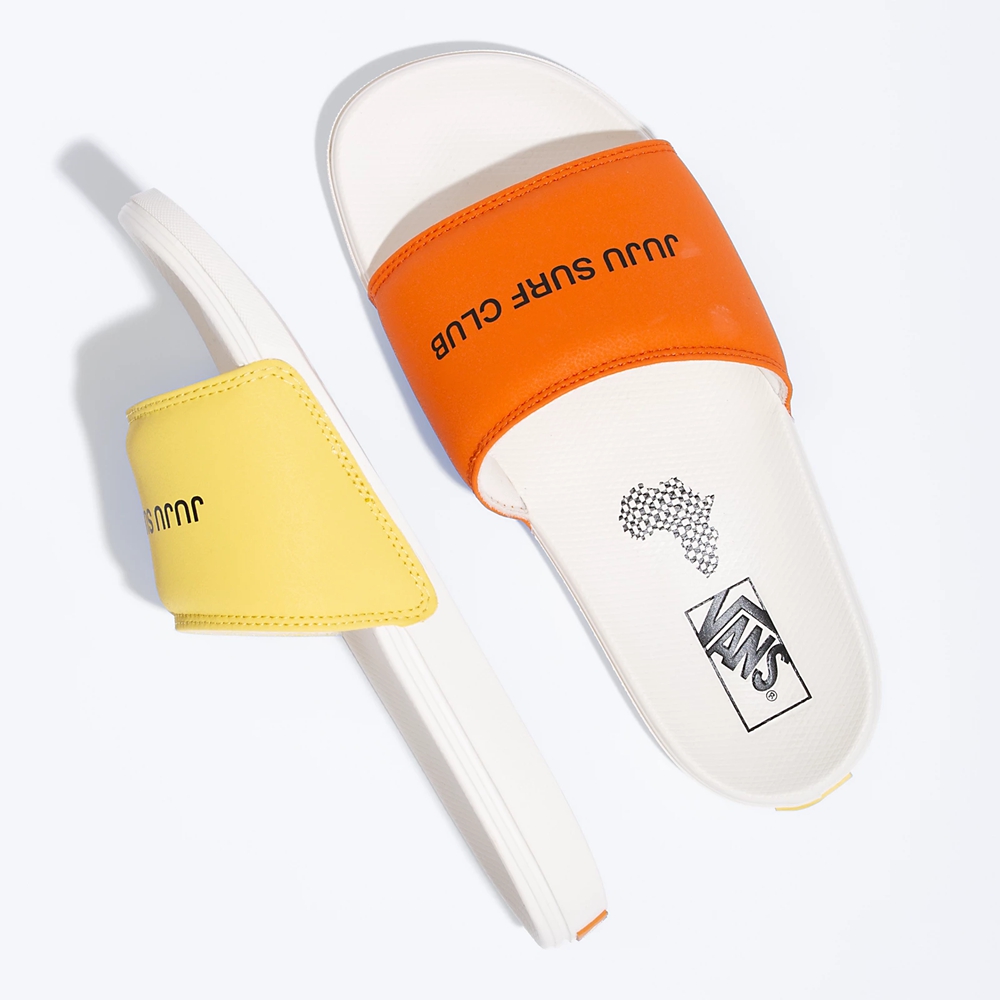 Vans X Juju Surf Club La Costa Chanclas-on Blancas | VN419X8UQ66
