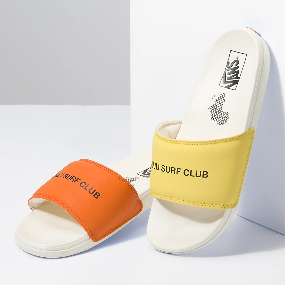 Vans X Juju Surf Club La Costa Chanclas-on Blancas | VN419X8UQ66