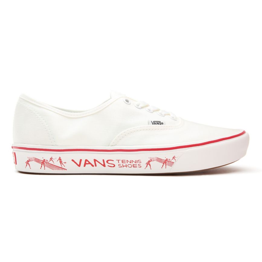 Vans X Penn ComfyCush Authentic Blancas | VN710Y9RO24