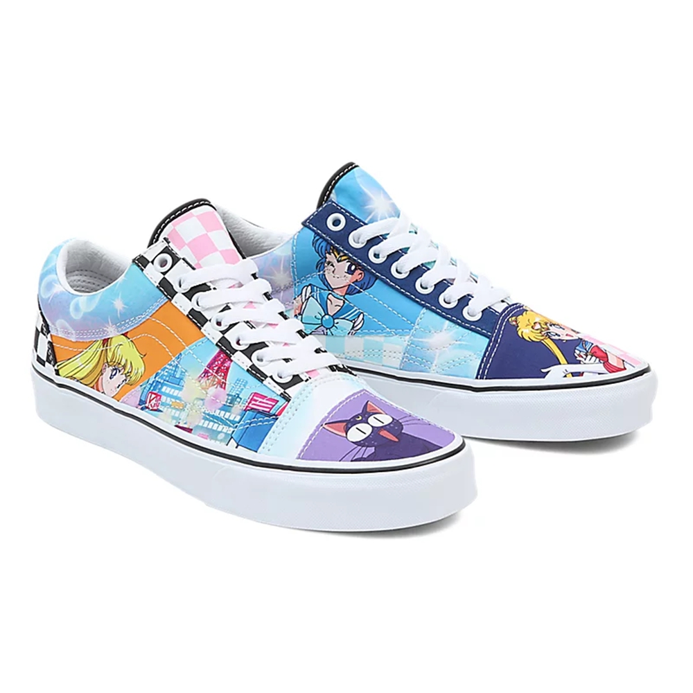 Vans X Pretty Guardian Sailor Moon Old Skool Patchwork Multicolor | VN696G9ZM31