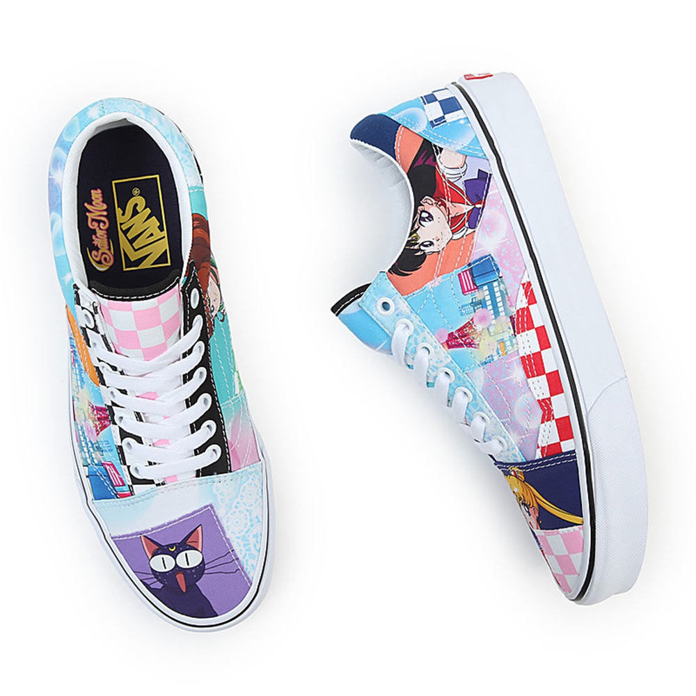 Vans X Pretty Guardian Sailor Moon Old Skool Patchwork Multicolor | VN696G9ZM31