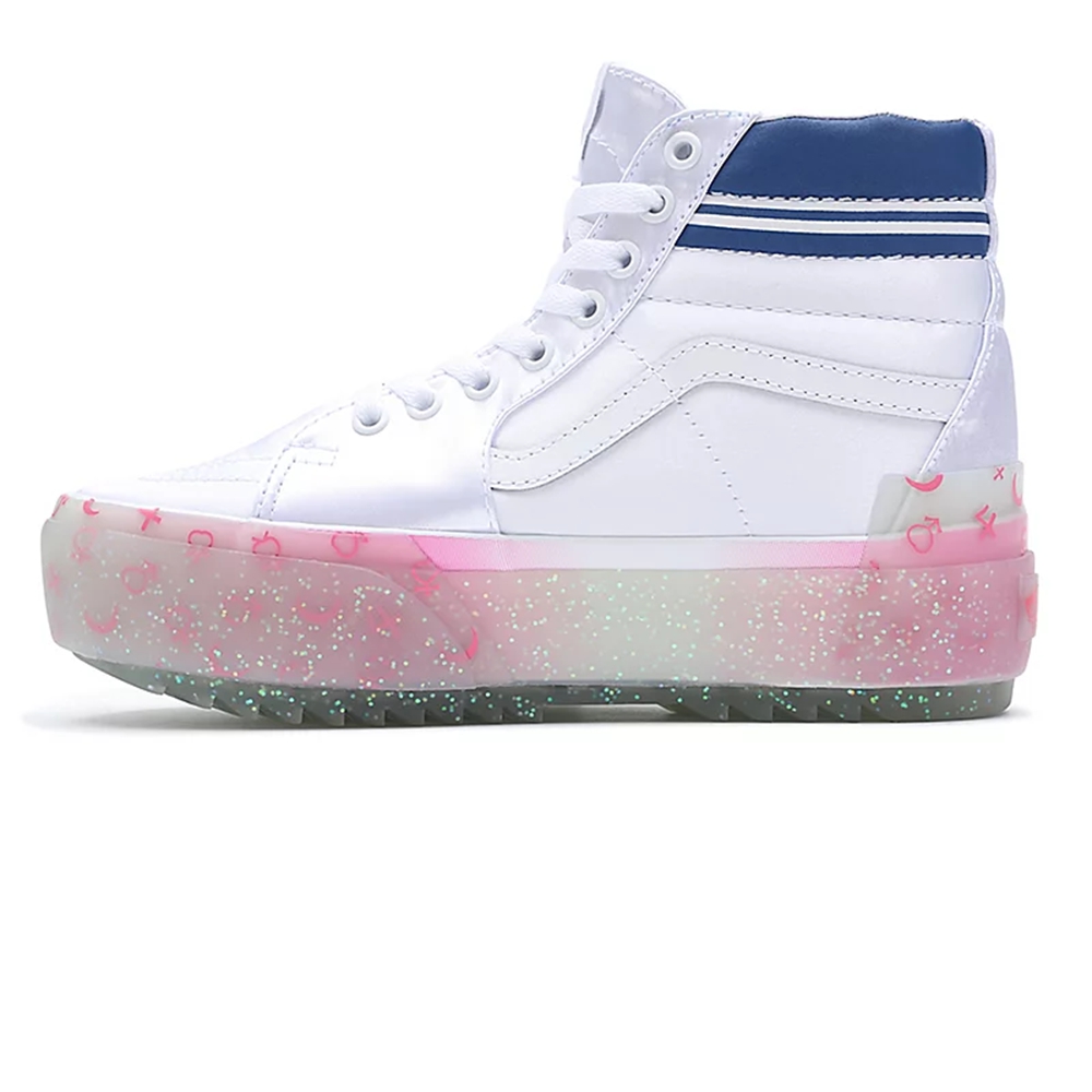 Vans X Pretty Guardian Sailor Moon Sk8-hi Stacked Blancas | VN304O2JO95