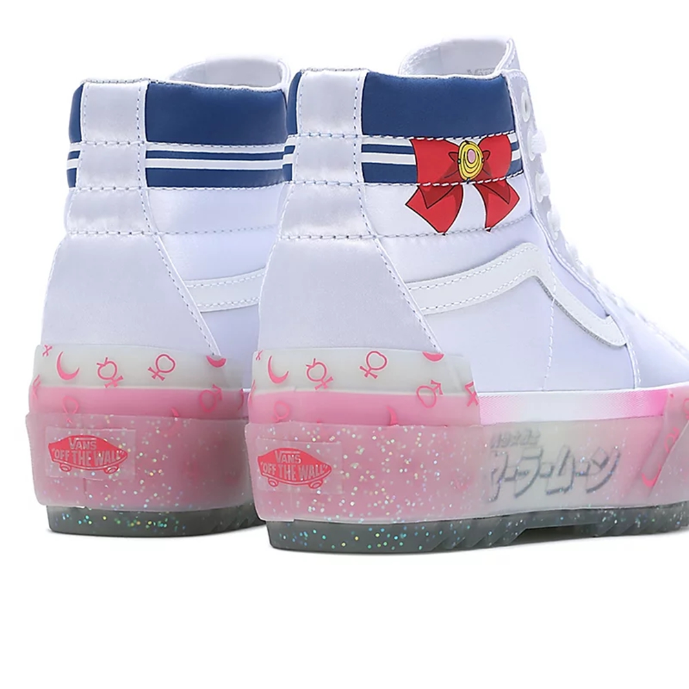 Vans X Pretty Guardian Sailor Moon Sk8-hi Stacked Blancas | VN304O2JO95