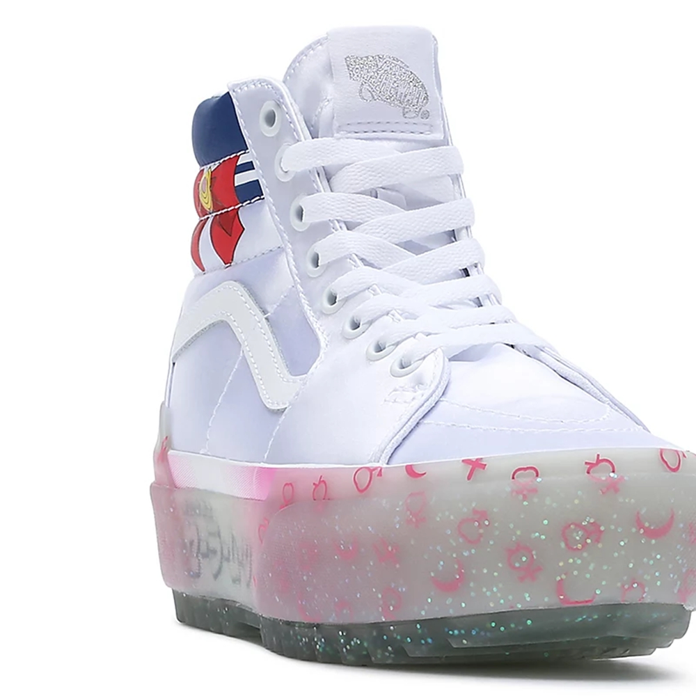Vans X Pretty Guardian Sailor Moon Sk8-hi Stacked Blancas | VN304O2JO95