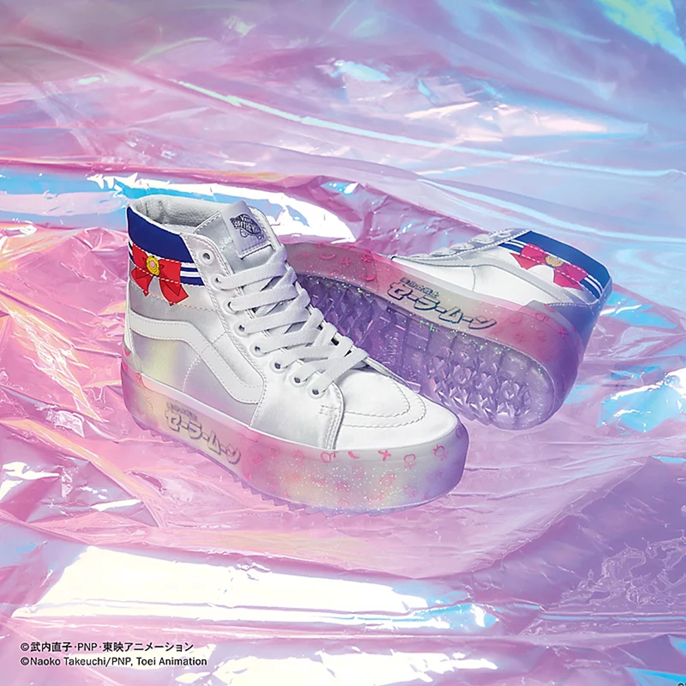 Vans X Pretty Guardian Sailor Moon Sk8-hi Stacked Blancas | VN304O2JO95