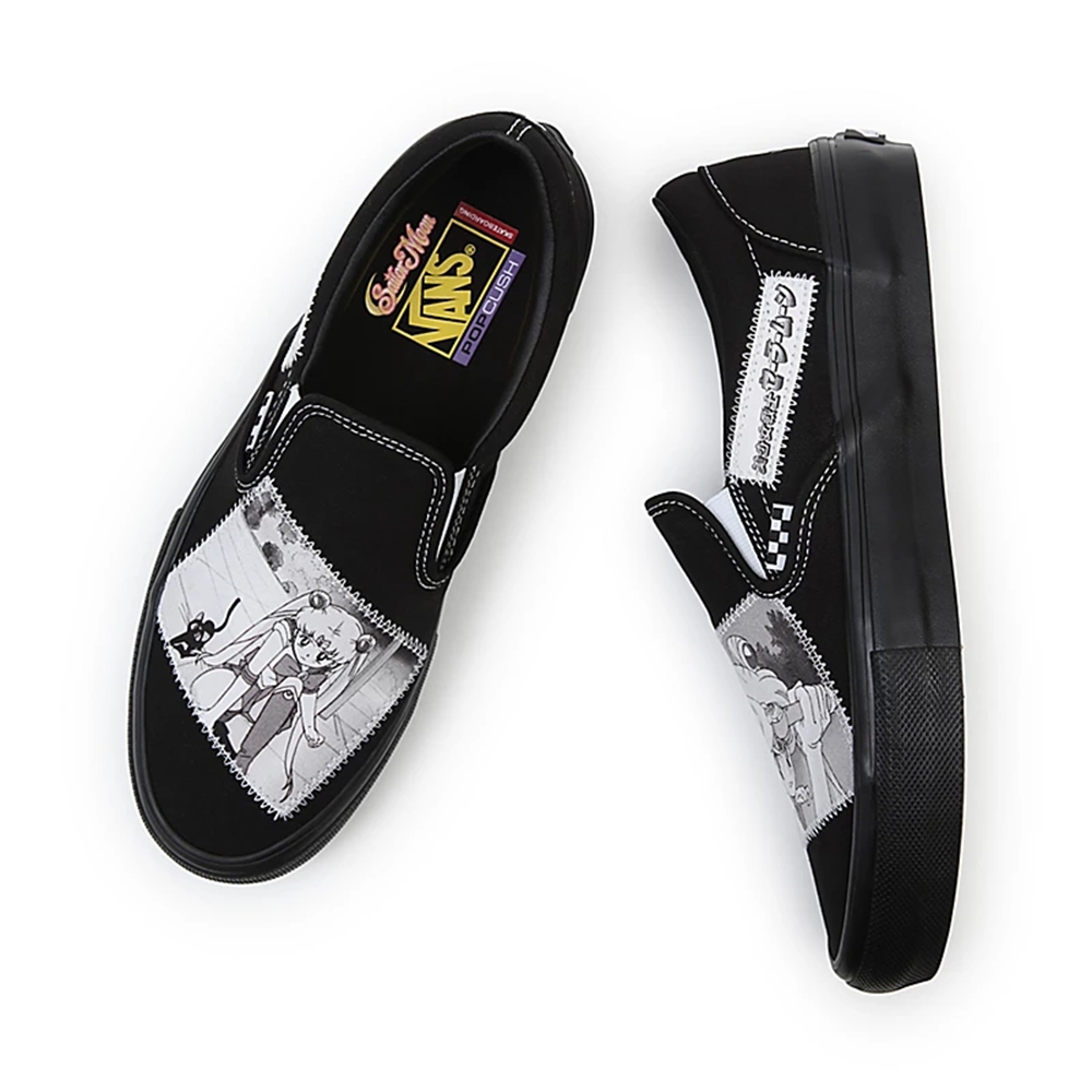 Vans X Pretty Guardian Sailor Moon Skate Slip-on Negras | VN145P0LD37