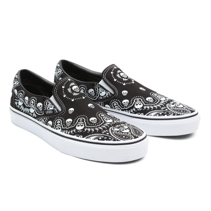 Vans Bandana Classic Slip-On Negras | VN054P7GS10