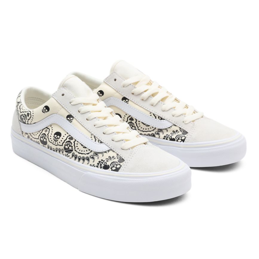 Vans Bandana Estilo 36 Blancas | VN503A2EN12