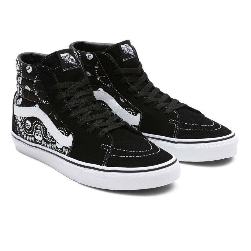Vans Bandana SK8-Hi Negras | VN889R7HX37