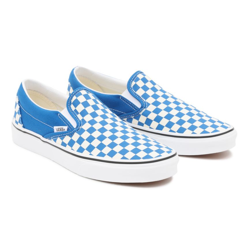 Vans Checkerboard Classic Slip-On Burdeos | VN951G6XC39