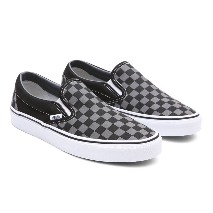 Vans Checkerboard Classic Slip-On Negras | VN764R6VI46