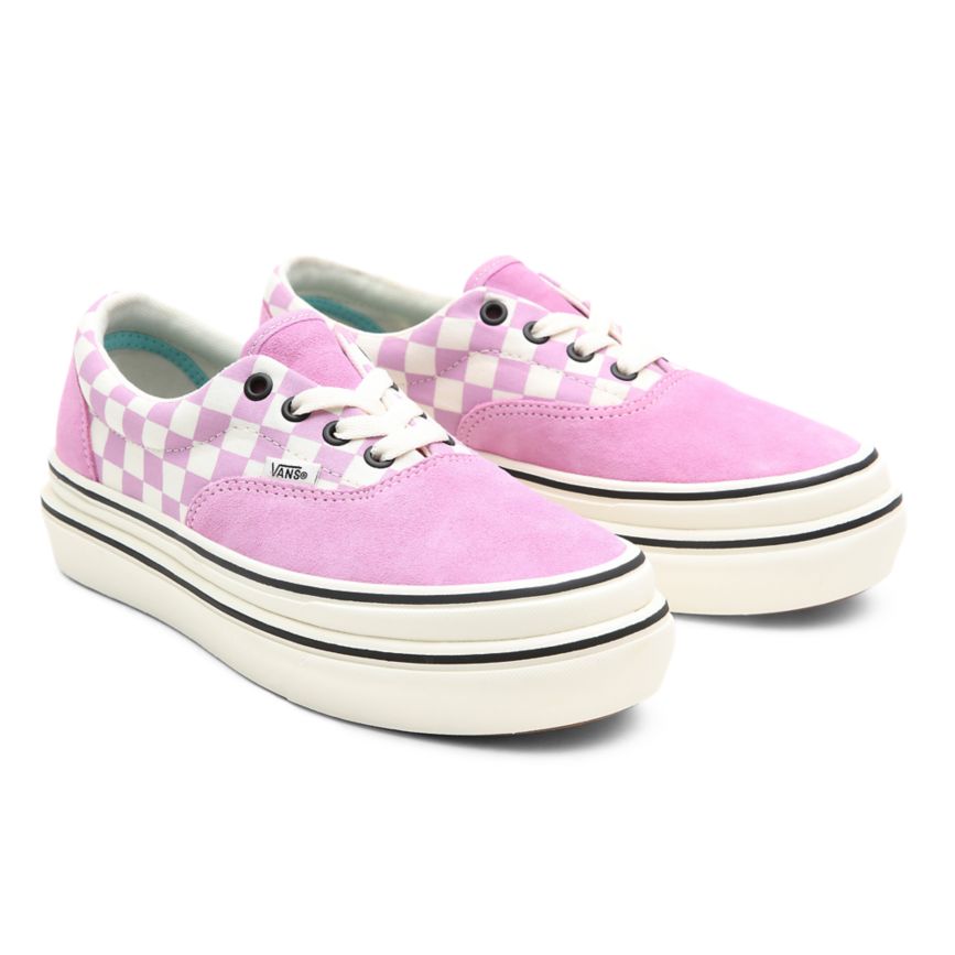Vans Gamuza Lona Super ComfyCush Era Rosas | VN049S8WG98