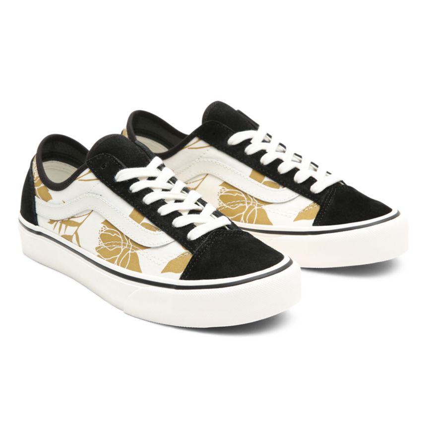 Vans Island Floral Estilo 36 Decon SF Negras | VN480S3LN54