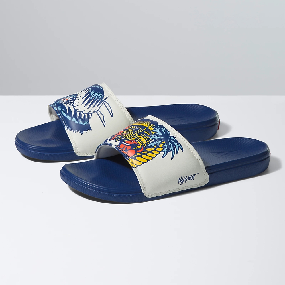 Vans La Costa Chanclas-On Azules | VN969Y7GY83