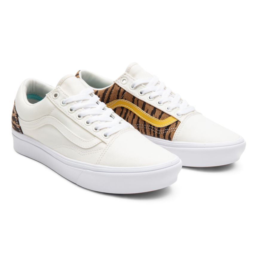 Vans Le Tigre ComfyCush Old Skool Blancas | VN810T2TX60