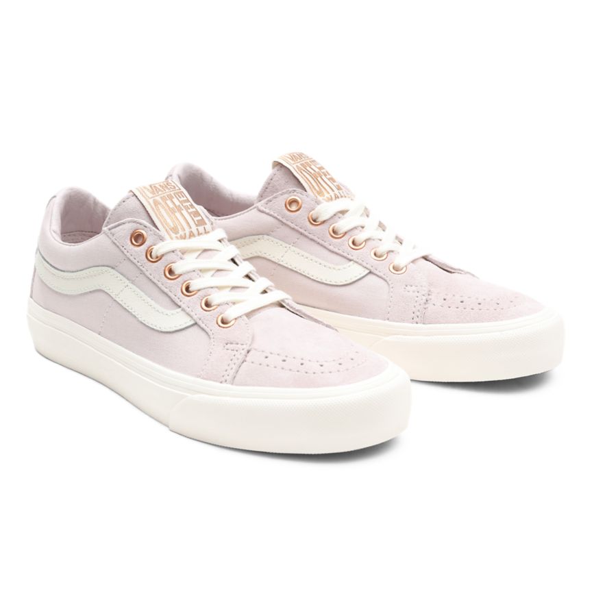 Vans Metallic Stitch SK8-Low Reissue SF Rosas | VN669B9QT74