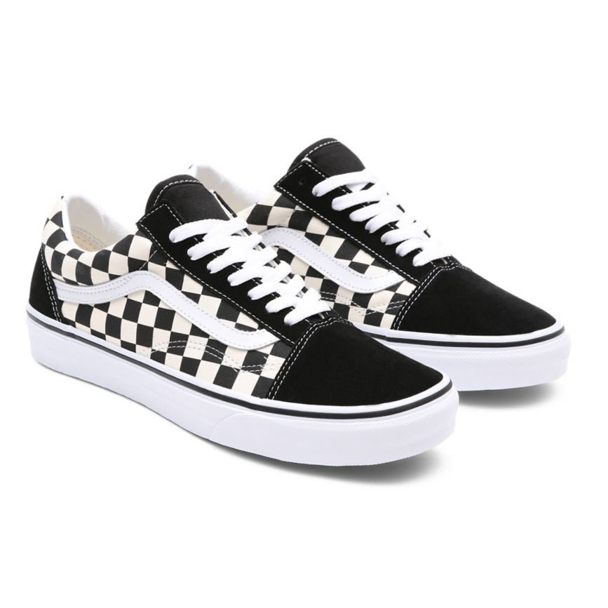 Vans Primary Check Old Skool Negras | VN401H7CF66