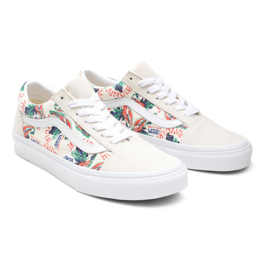 Vans Spring Daze Old Skool Blancas | VN947C8GV97