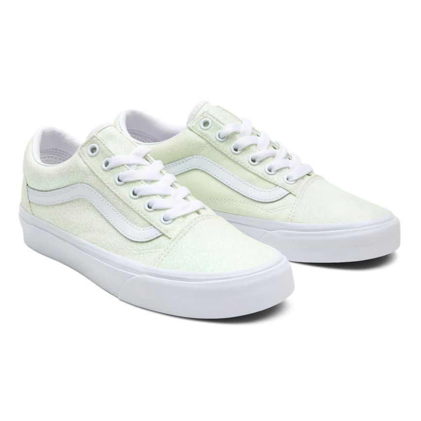 Vans UV Glitter Old Skool Blancas | VN232P5WQ97