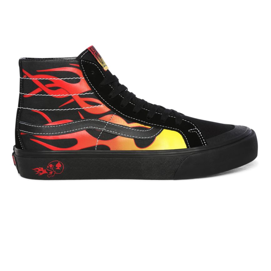 Vans X Drag SK8-Hi 138 Decon SF Negras | VN881G0PE05