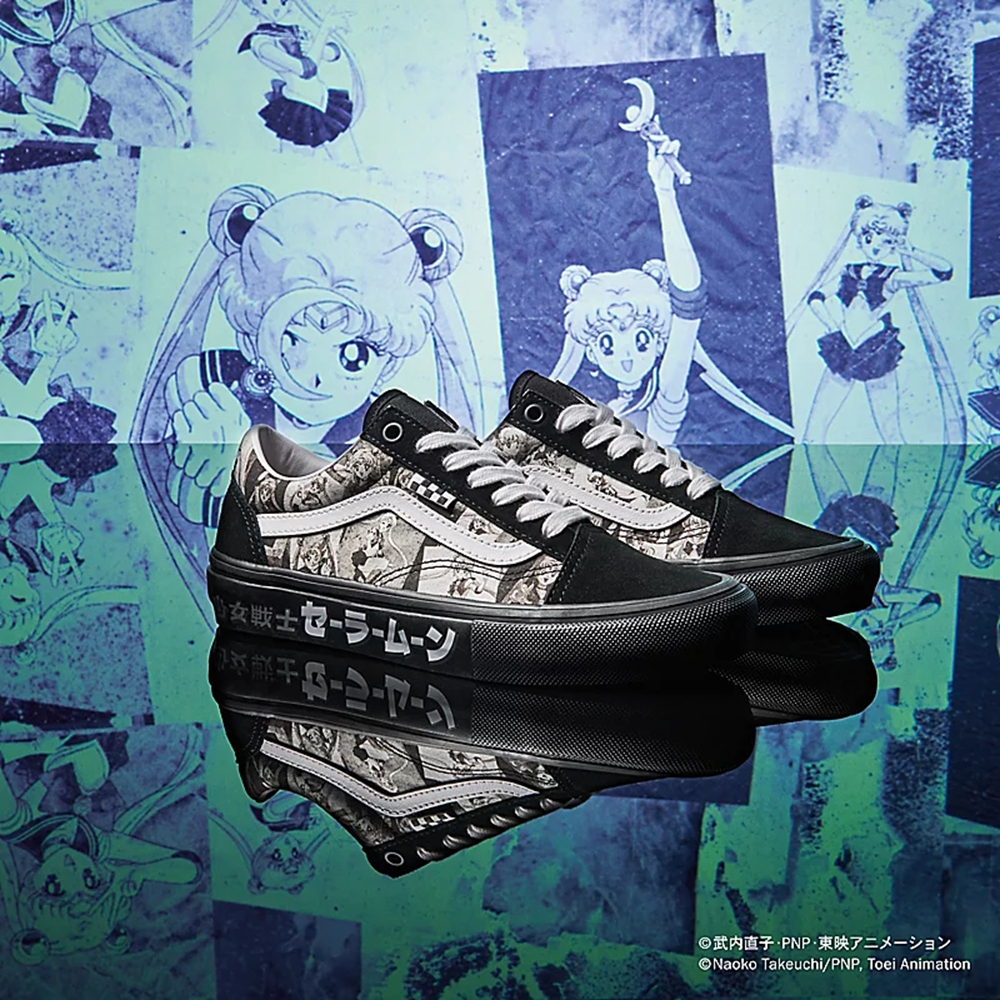 Vans X Pretty Guardian Sailor Moon Skate Old Skool Negras | VN043Z5SC94