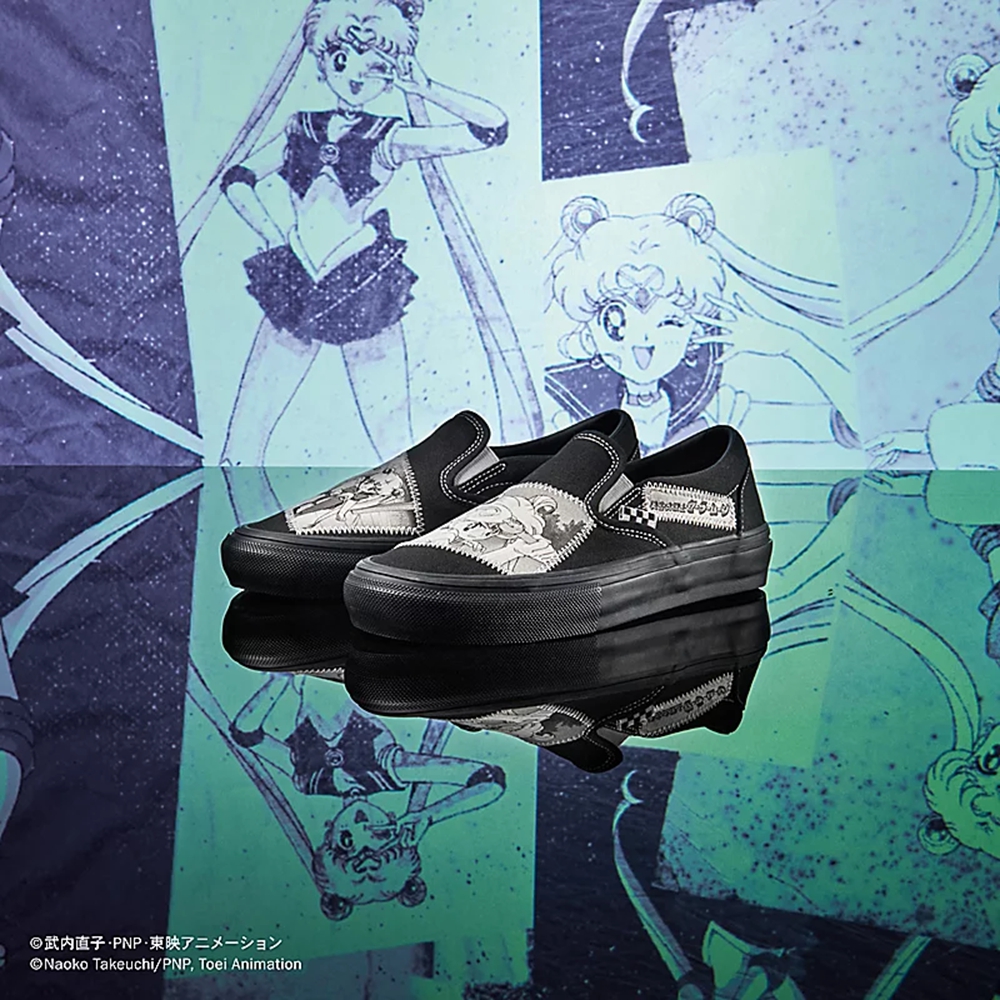 Vans X Pretty Guardian Sailor Moon Skate Slip-on Negras | VN364D2OI29